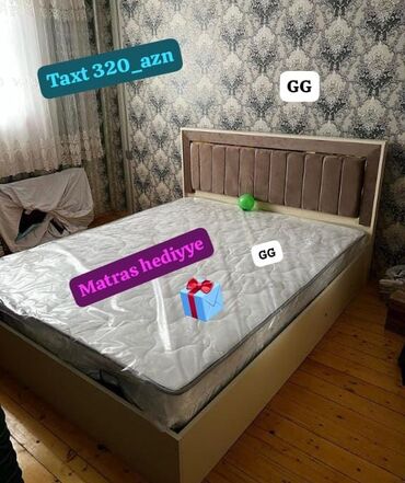 2 neferlik taxt: Новый, Двуспальная кровать