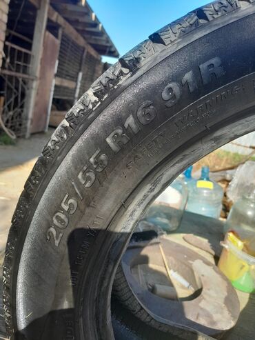 купить шины в бишкеке бу: Шины 205 / 55 / R 16, Зима, Б/у, 1 шт, Легковые, Китай, Kumho