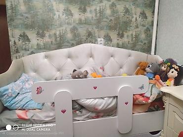 диван детски: Детский диван, Б/у, цвет - Белый — 2