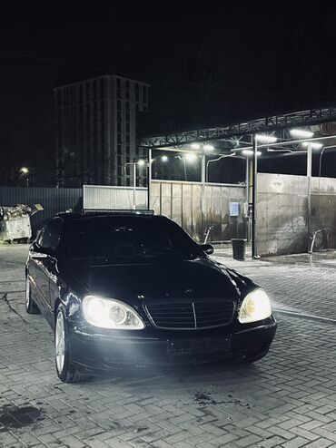 меняю дом на авто: Mercedes-Benz S-Class: 2000 г., 5 л, Робот, Бензин, Седан