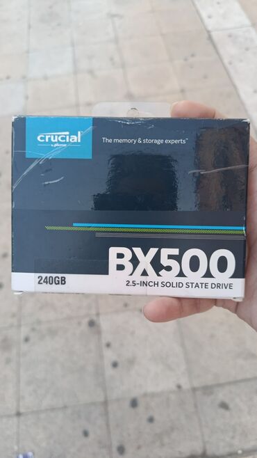 Модемы и сетевое оборудование: Внутренний Накопитель SSD Crucial, 240 ГБ, 2.5", Новый