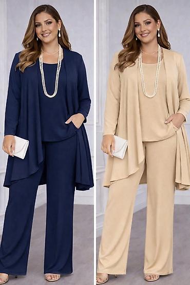 ceo set: 04. Trodelni komplet za punije
XXL XXXL XXXXL
Cena : 3.100 dinara A — 1