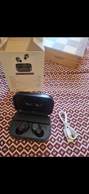 Qulaqcıqlar: YENIDIR.Tam simsiz qulaqlıq dəsti – şarj qutusu və USB şarj kabeli — 1