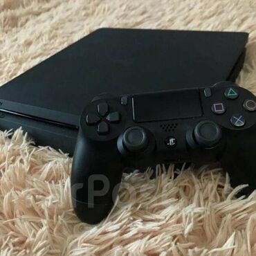 PS4 (Sony PlayStation 4): Ps4. slim 500 g,состояния даны.пользования аккуратно в домашних