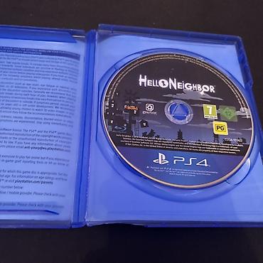 splatoon 3: PS4 oyun diskləri kolleksiyası Qutulu: - Hello Neighbor (PEGI 7) - — 7