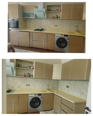 metbex wkafi: Mətbəx mebeli satılır 500 azn.Ölçü:4.20×1.80 sm.Təmiz MDF, texnikası