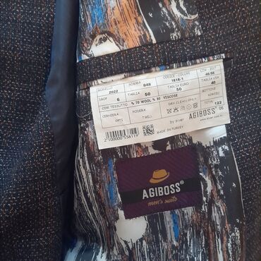 прокат костюм мужской: AGIBOSS kişi kostyumu - Brend: AGIBOSS (men’s suits) - Model: Z022