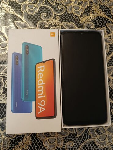 Xiaomi: Xiaomi Redmi 9A, 32 GB, rəng - Qara, 
 Sensor, Barmaq izi