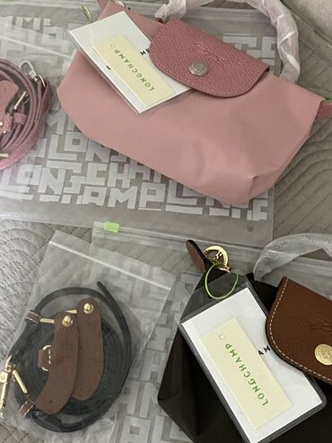 летний зонтик от солнца: Мини longchamp в наличии😍🫶🏻 цвет:розовый,коричневый 🩷🤎 для заказа👇🏼