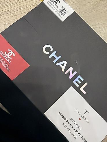 chanel etir: 120 alinib tezedi Chanel makeup qadın çantası. Qara rəngdə, toxumalı — 1