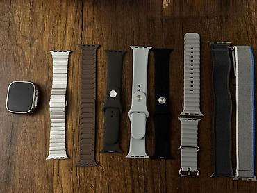 apple 12işlenmi: Apple Watch Ultra (49 mm) – titandan korpus, fırlanan Digital Crown və — 2