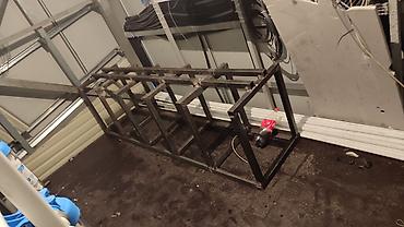 Сварка: Металлический стеллаж в индустриальном стиле.навес любой — 26