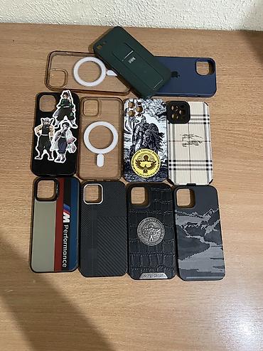 немецкие товары: Набор чехлов для iPhone 12 про (разные модели и дизайны) Один синий и — 4