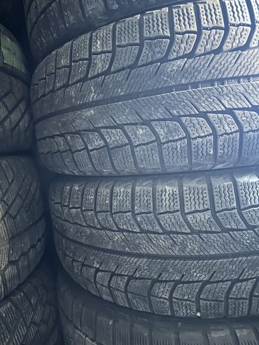 зимние цепи на колеса: Шины 215 / 60 / R 17, Зима, Б/у, Пара, Легковые, Япония, Michelin