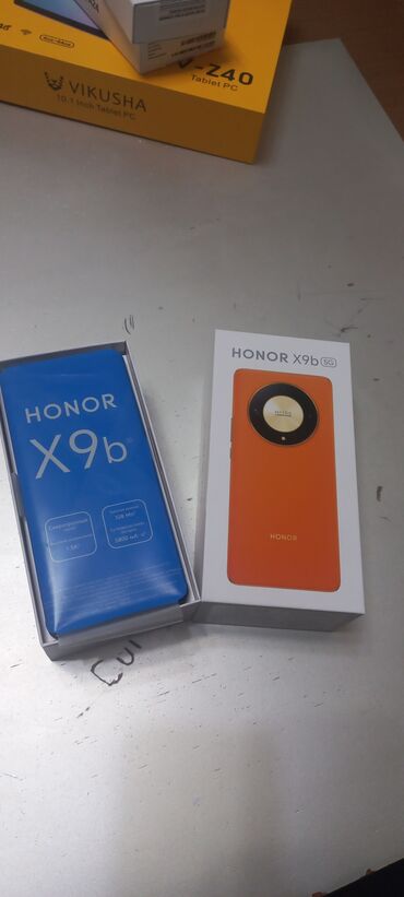 Honor: Honor X9b, 256 GB, rəng - Qara, Barmaq izi, Sənədlərlə