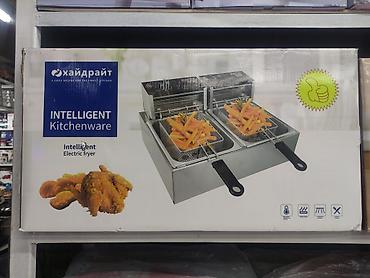 Электрическая фритюрница Intelligent Kitchenware (двухсекционная) -