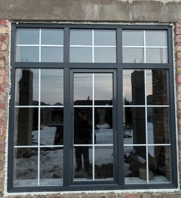 Алюминиевые окна на заказ: Алюминиевое окно на заказ, Тип окна: Витражные, Мансардные, Панорамные, Бесплатная установка, Без рассрочки — 14