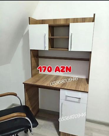 divan köşesi: Oğlan və qız üçün, Yeni, Siyirməsiz, Yazı masası, Stulsuz — 1