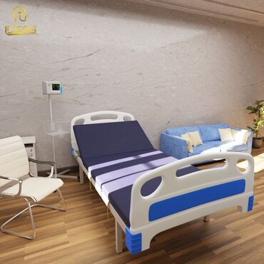 Медицинская мебель: Кровать палатная ID-CS-16 - одно секционная модель медицинской — 7