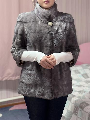 Шубы: Шуба, Норка, По колено, Трансформер, M — 8