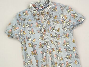 Shirts: Shirt 2-3 years, condition - Good, pattern - Print, color - Light blue