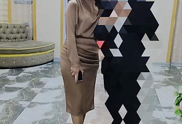 yuxuda muncuq gormek: Zərif tərzli qadın donu - Rəng: qəhvəyi/şokolad tonu - Model: bədənə — 1