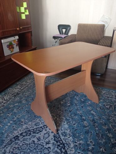 нержавейка столы бу: Кухонный Стол, цвет - Коричневый, Б/у