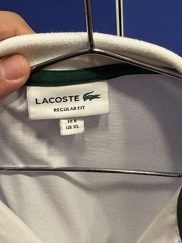 lacost: Polo köynək, Lacoste, XL, rəng - Ağ — 3