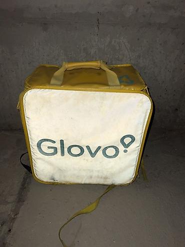glo: 2 ай колдонулган Термосумка-рюкзак для курьерской доставки Glovo. - — 1