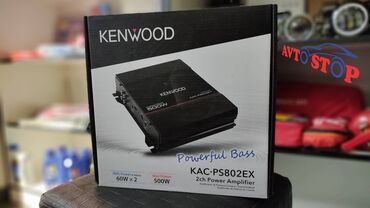 masin ucun ses guclendirici: Səs gücləndirici kenwood Max Power 500W RMS Power 60wx2 KAC-PS802EX