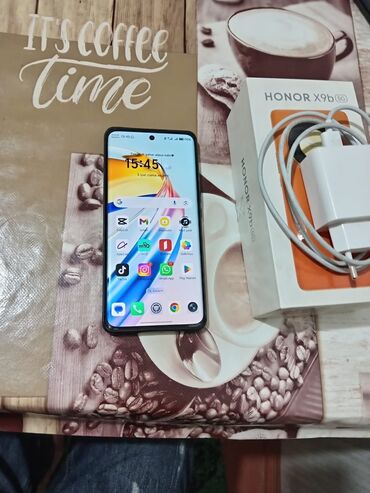 Fly: Honor X9b, 256 GB, Barmaq izi, Face ID