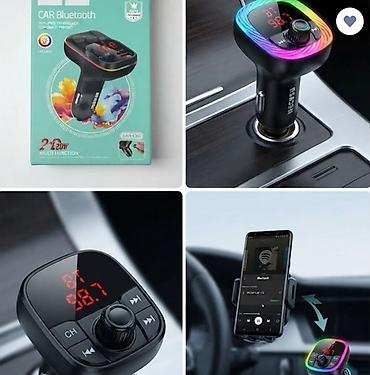 fm передатчик: Автомобильный Bluetooth FM-трансмиттер HEDRSN (модель CAR Bluetooth) / — 1