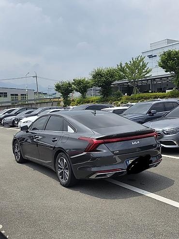 спойдер: Kia K8: 2021 г., Седан — 1