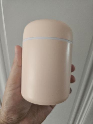 uşaq cantalar: H2O mini hava nəmləndirici - Kompakt, silindrik dizayn; pastel bej — 2