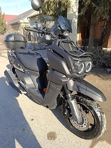 Скутеры: СРОЧНО Скутер/мопед класса ADV с увеличенными колёсами и туристическим — 3