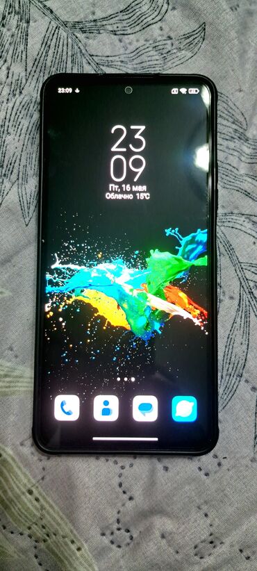 Xiaomi: Xiaomi Redmi Note 13, 256 GB, rəng - Qara, 
 Zəmanət, Sensor, Barmaq izi