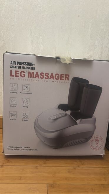Xəstələr üçün unitazlar: Ayaq və baldır üçün 8D “Leg Massager” – hava təzyiqi + shiatsu masajı