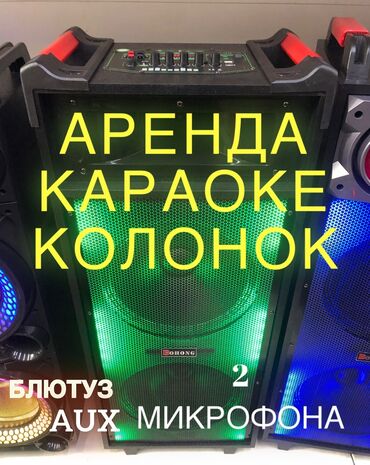 ������������ �������������� ������������ в Кыргызстан | ДИНАМИКИ И МУЗЫКАЛЬНЫЕ ЦЕНТРЫ: Аренда портативной колонки с двумя радиомикрофонами колонка на 300ват