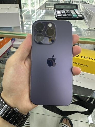 айфон 14 про новый: IPhone 14 Pro, 256 ГБ, Deep Purple