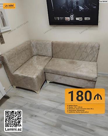 Divanlar: Məhsul: Mətbəx divanı (Kod: 88508) - Ölçülər: 170 × 120 sm - — 1