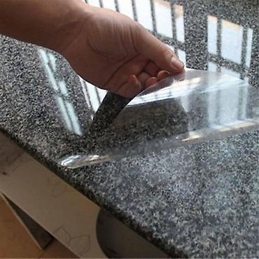 masa usdu kapter: Mətbəx və masaüstləri üçün şəffaf qoruyucu örtük (PVC film) Məhsulun — 1