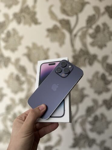 apple telefon kontakt: IPhone 14 Pro, 128 GB, Deep Purple, Face ID