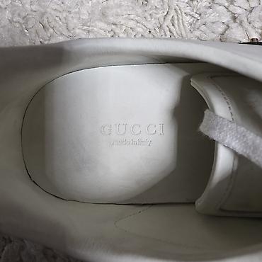 кеды gucci: Кроссовки, 37, 37.5, 38, Gucci, Б/у, цвет - Белый, Бесплатная доставка, Самовывоз, Платная доставка — 4