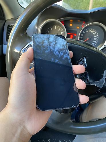 телф: IPhone 14 Pro Max, Б/у, 256 ГБ, Deep Purple, Чехол, 79 % — 1
