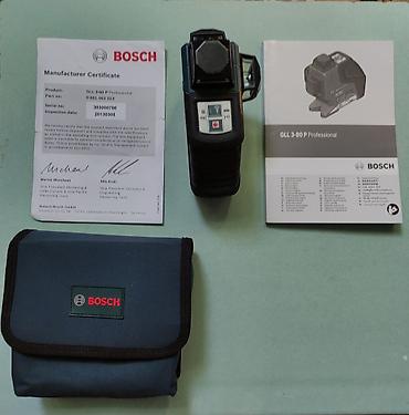 laze: Lazer Bosch GLL 3-80 P satılır. Orijinaldır. İşlənmişdir. Problemi — 1