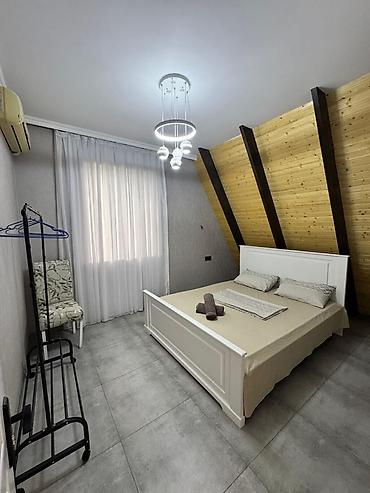 Uzunmüddətli kirayə evlər: İcarəyə verilir: müasir A‑frame tipli ev (tam mebelli) Plan və — 23