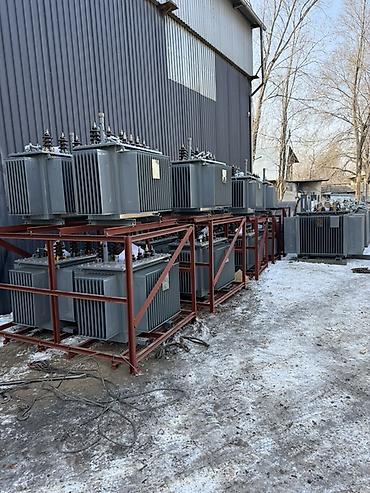 Силовые трансформаторы: Масляный силовой трансформатор с радиаторными панелями охлаждения — 24