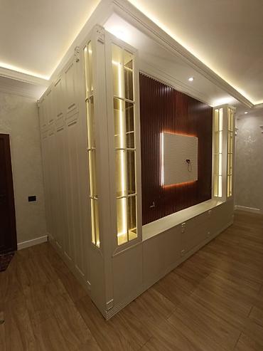 tv divar dizayn: Siyirməli, Polkalı, MDF, Zəmanətli, Kredit var — 6