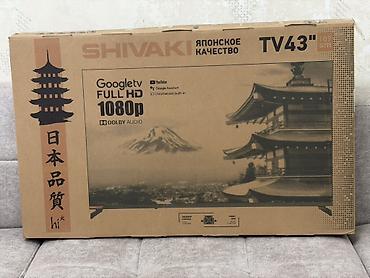 Televizorlar: YENİDİR! Qutusu belə açılmayıb Shivaki 43" (109 sm) Full HD Google TV — 2