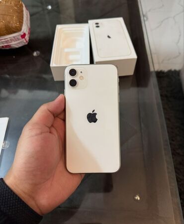 apple ipad qiymeti: IPhone 11, 128 ГБ, Белый, Face ID